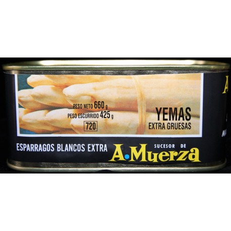 Yemas Extra (Lata 720 grs)Camparola Vda. de Cruz Muerza (San Adrián - NAVARRA)