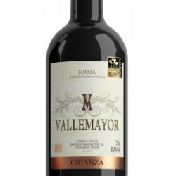 VALLEMAYOR crianza 2014 caja 12 botellas La Rioja